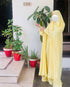 Custard yellow Namaz Chadar
