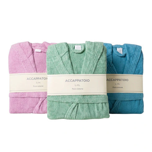 Accappatoio Luxury 100% Cotton Terry Bathrobe