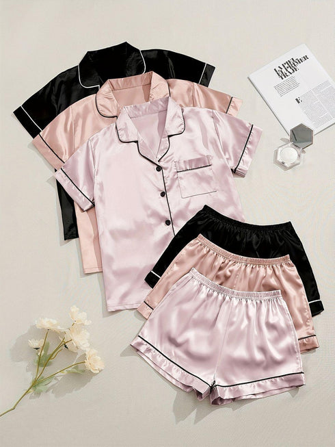 Pack of 3 Silk 2 Pcs