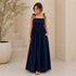 Premium Linen Maxi Dress (Stretch Fit + Pockets) – Summer Collection