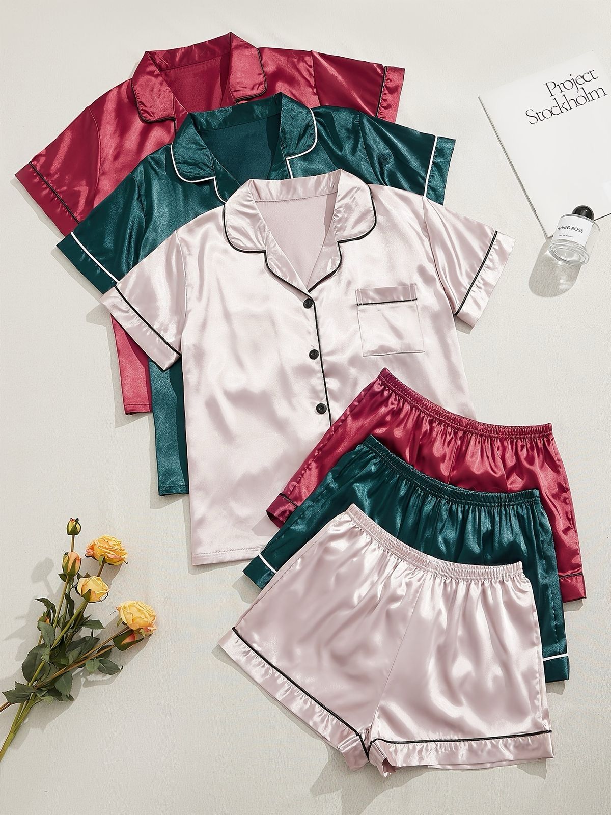 Pack of 3 Silk 2 Pcs