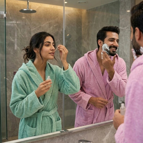 Accappatoio Luxury 100% Cotton Terry Bathrobe