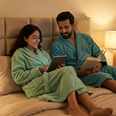 Accappatoio Luxury 100% Cotton Terry Bathrobe