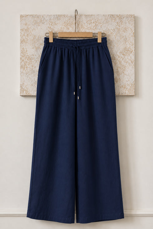 Linen Wide Leg Pants