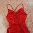 (30%) OFF - Back Tie Strap Maxi