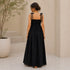 Premium Linen Maxi Dress (Stretch Fit + Pockets) – Summer Collection