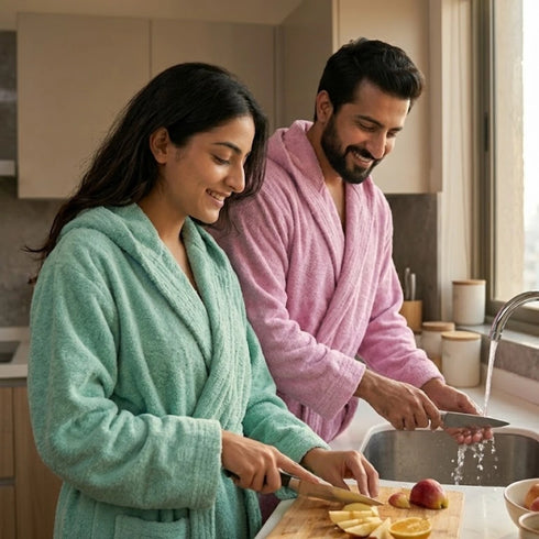 Accappatoio Luxury 100% Cotton Terry Bathrobe