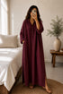 Summer Linen Maxi Shirt (Free Size) – Loose Fit Lounge Wear