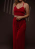 (30%) OFF - Scarlet Elegance – Strappy Back Lingerie Set