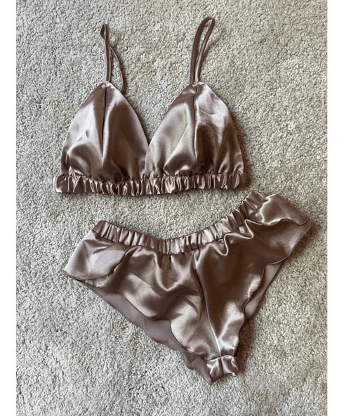 Bralette Top and Shorts Set