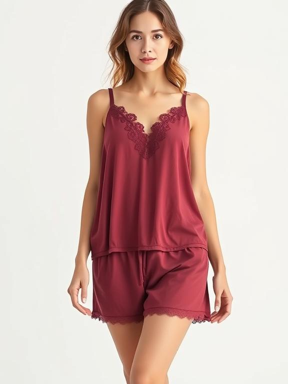 (30%) OFF - Cotton & Lace Nightwear Set – Soft, Stylish & Comfortable