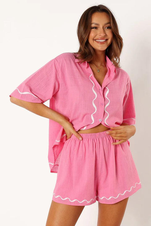 (30%) OFF - SUNSHINE SHORT SET