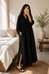 Summer Linen Maxi Shirt (Free Size) – Loose Fit Lounge Wear