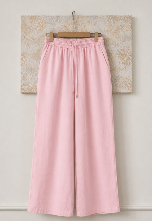Linen Wide Leg Pants
