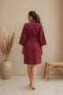 Veloura Soft Premium Linen Robe – Minimal Wrap Luxury Feel
