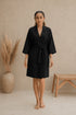 Veloura Soft Premium Linen Robe – Minimal Wrap Luxury Feel
