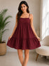 Luna Breeze Linen Babydoll Mini Dress