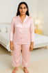 Silk Symphony Pajama Set 🤍🎀
