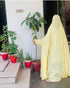 Custard yellow Namaz Chadar