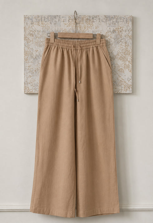 Linen Wide Leg Pants