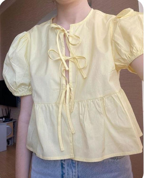 (30%) OFF - Bow Tie Shirt