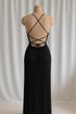 Midnight Allure – Lace Long Gown & Backless Maxi Set