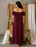 Luna Off-Shoulder Maxi