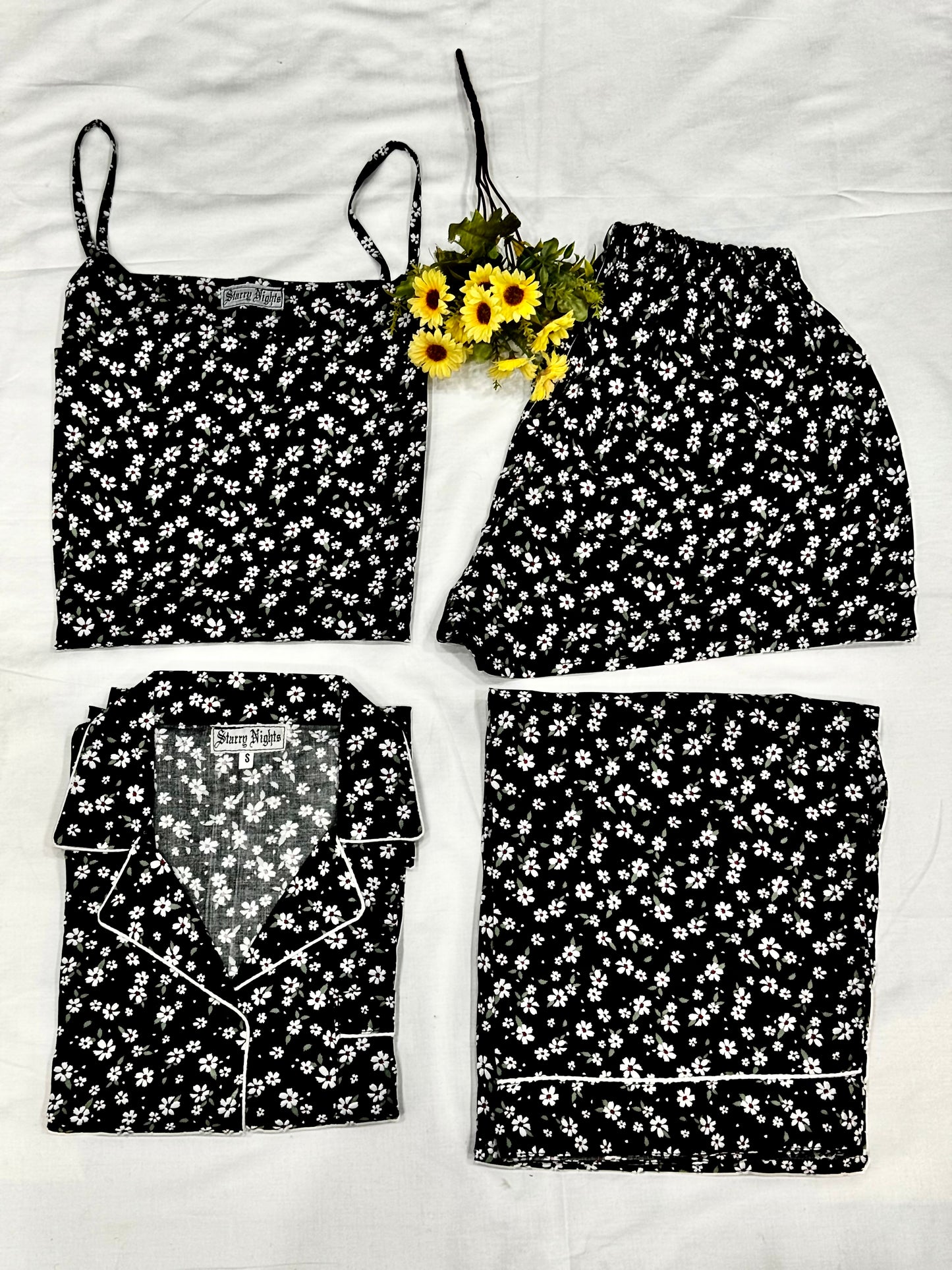 Linen Pj's 4pc