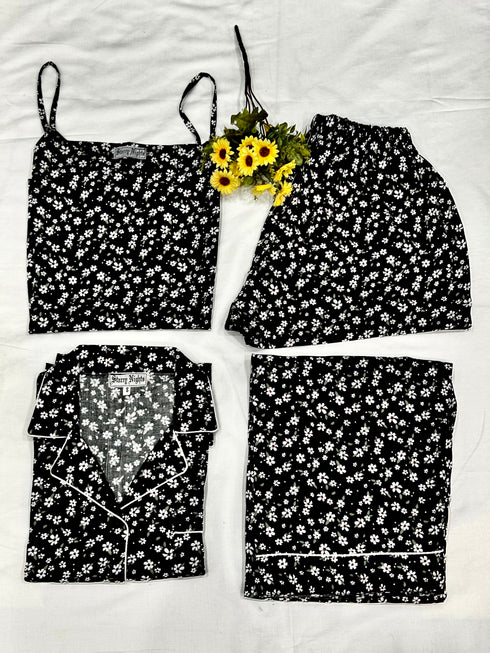 Linen Pj's 4pc