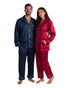 Elegant Satin Silk Couple Pajama Set