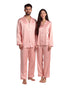 Elegant Satin Silk Couple Pajama Set