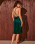 (30%) OFF - Valvet Side Slit Maxi