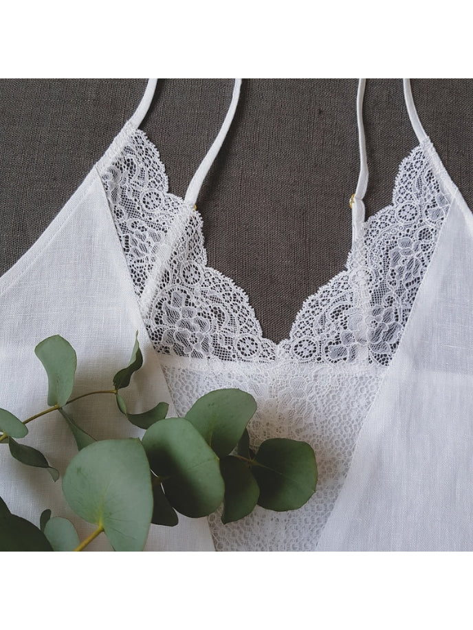 Cotton Lacy Lingerie 2pc Set – Chic Sleepwear