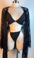 (30%) OFF - Midnight Mirage – Noir Lace Ensemble