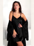 (30%) OFF - Obsidian Veil – Silk Serenity 2pc Set