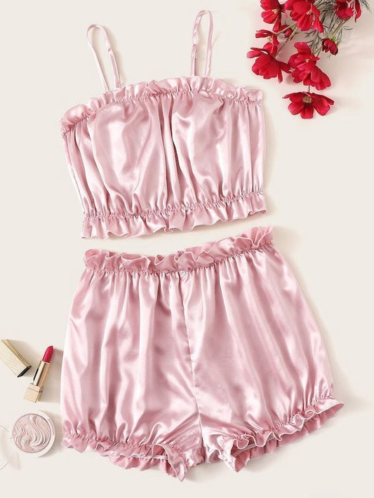 (30%) OFF - Bridal Crop Top 2pcs