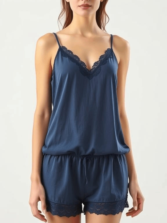 (30%) OFF - Cotton & Lace Nightwear Set – Soft, Stylish & Comfortable