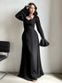 Bell Sleeve Maxi Dress