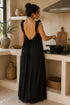 Elara Ruffle Backless Maxi
