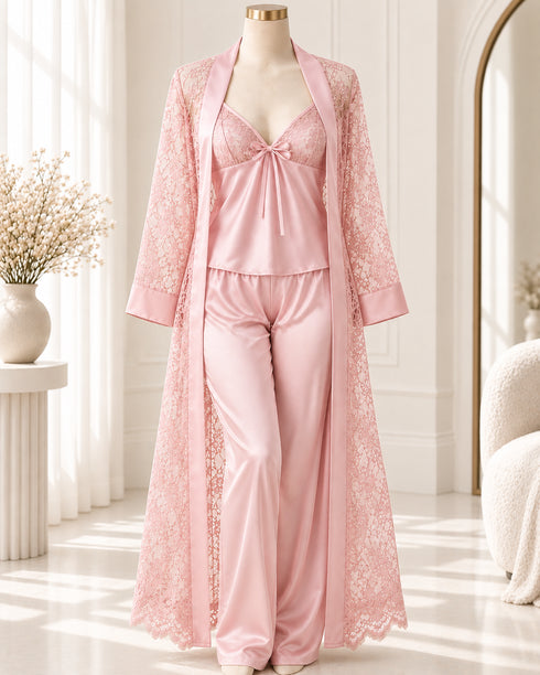Lovey 4pc Nightwear Set