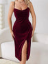 (30%) OFF - Midnight Reverie: Velvet Maxi & Luxe Robe