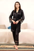 Elegance Defined β 5pc Silk Nightwear Set