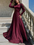Luxurious Silk Long Maxi Dress