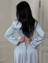 Elegant Satin Long Maxi Dress – Timeless Grace and Style