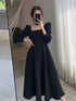 Elegant Georgette Midi Dress