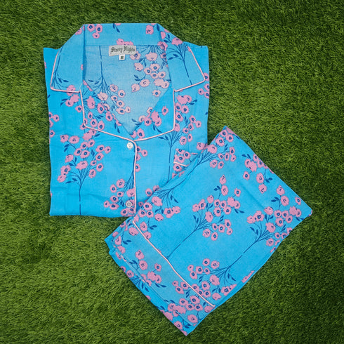 (30%) OFF - Blossom Breeze Linen Pjs