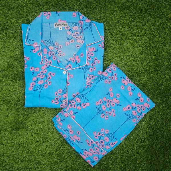 (30%) OFF - Blossom Breeze Linen Pjs