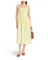 (30%) OFF - Smocked-Bodice Cotton Midi Dress – Effortless Elegance for Every Occasion