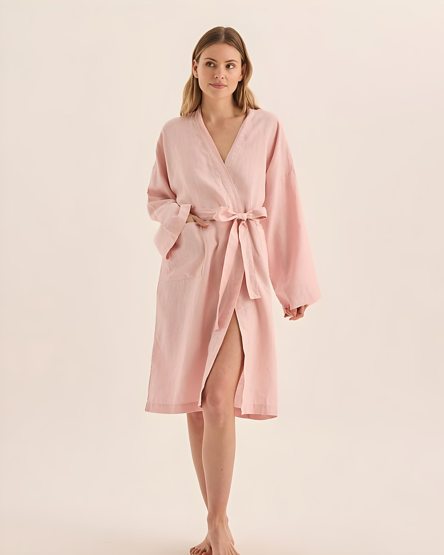 Elegant Cotton 3pc Robe Set