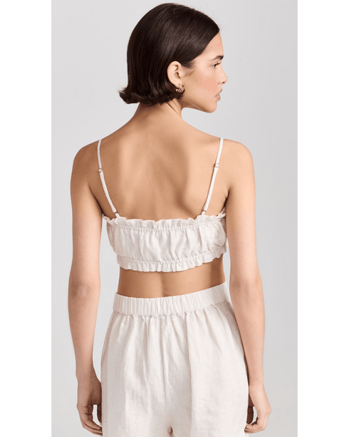 (30%) OFF - Cotton Crop Top and High-Waisted Shorts Set